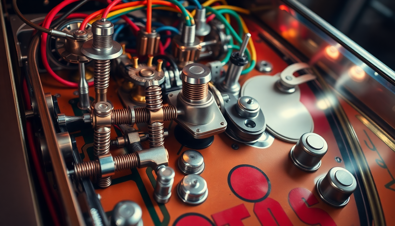 Pinball machine components