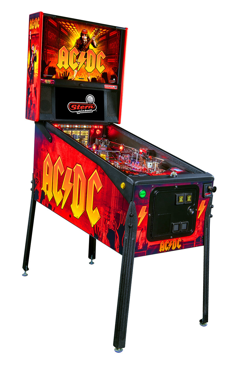 AC/DC Remastered Premium Pinball Machine by Stern Pinball