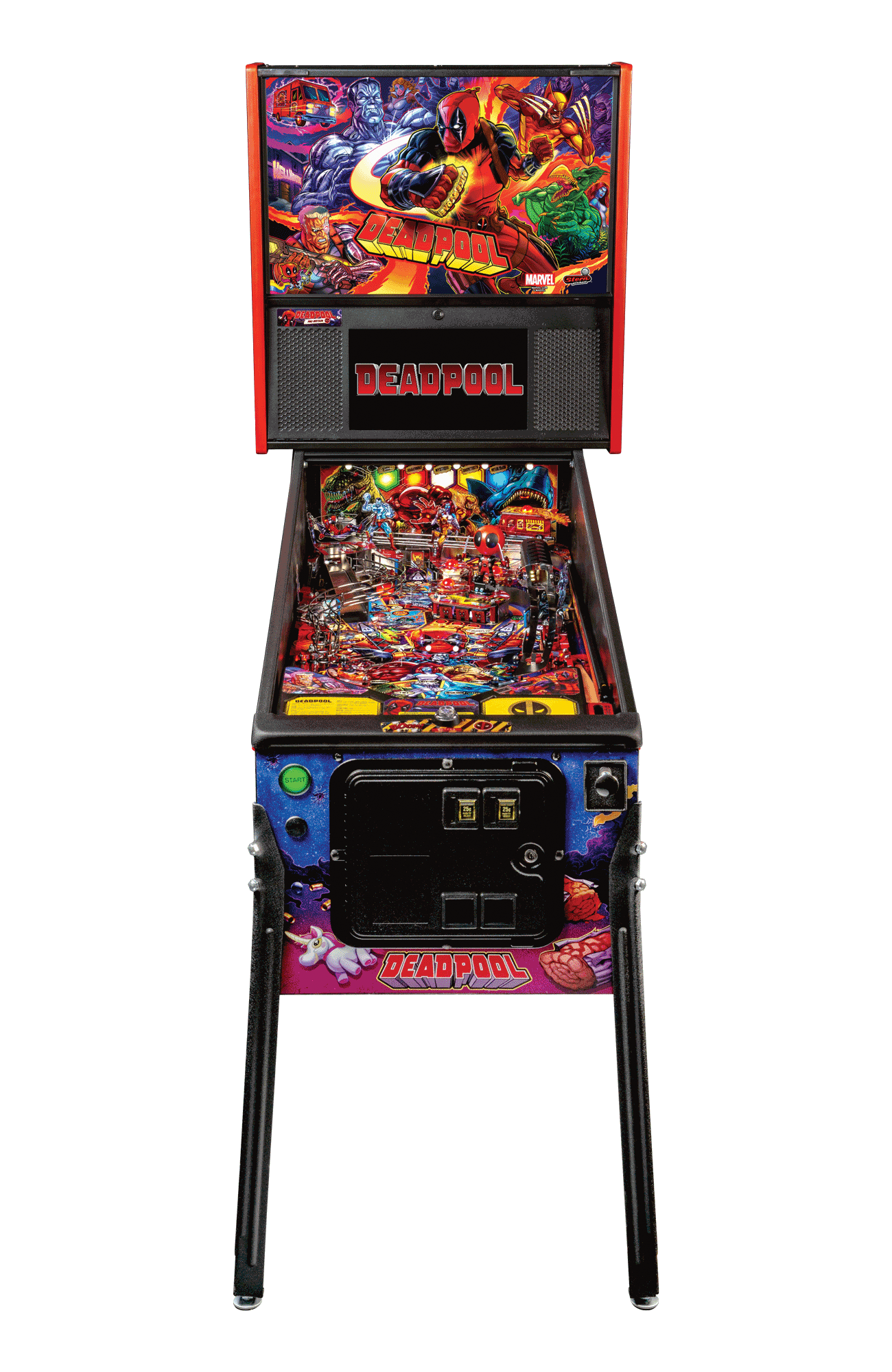 Deadpool Pro Pinball Machine by Stern Pinball