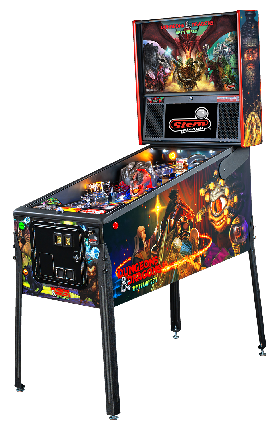 Dungeons & Dragons: The Tyrant’s Eye Pro Pinball Machine by Stern Pinball