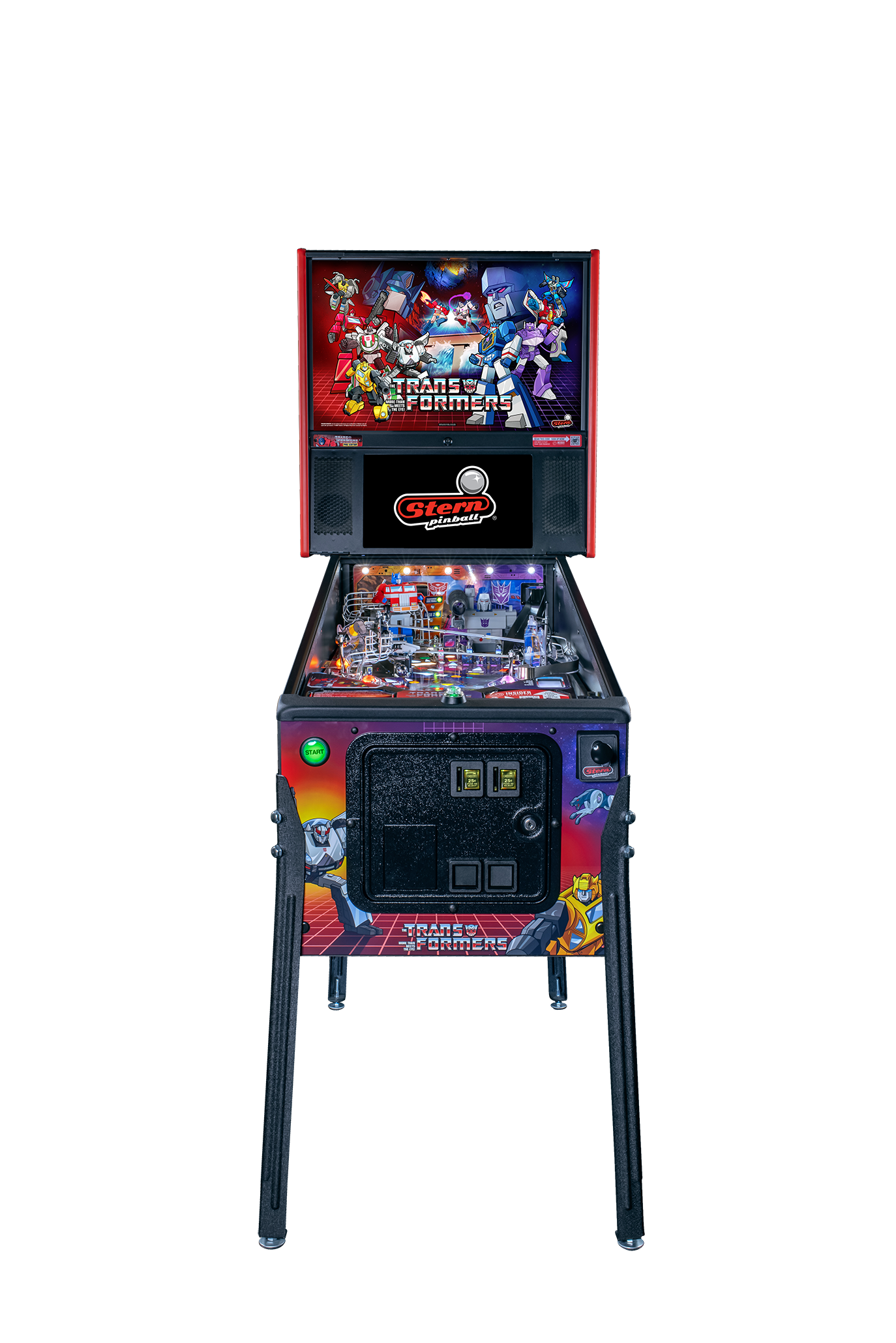 Transformers More Than Meets the Eye Pro Pinball Machine by Stern Pinball