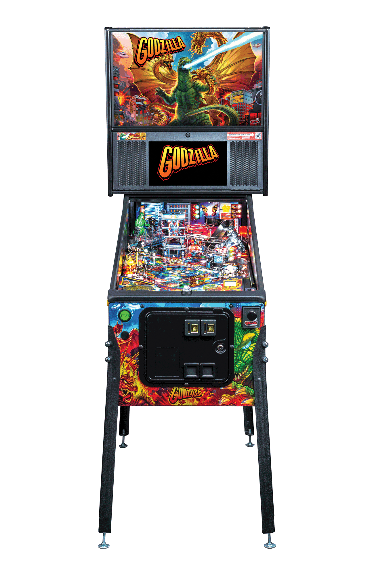 Godzilla Premium Pinball Machine by Stern Pinball