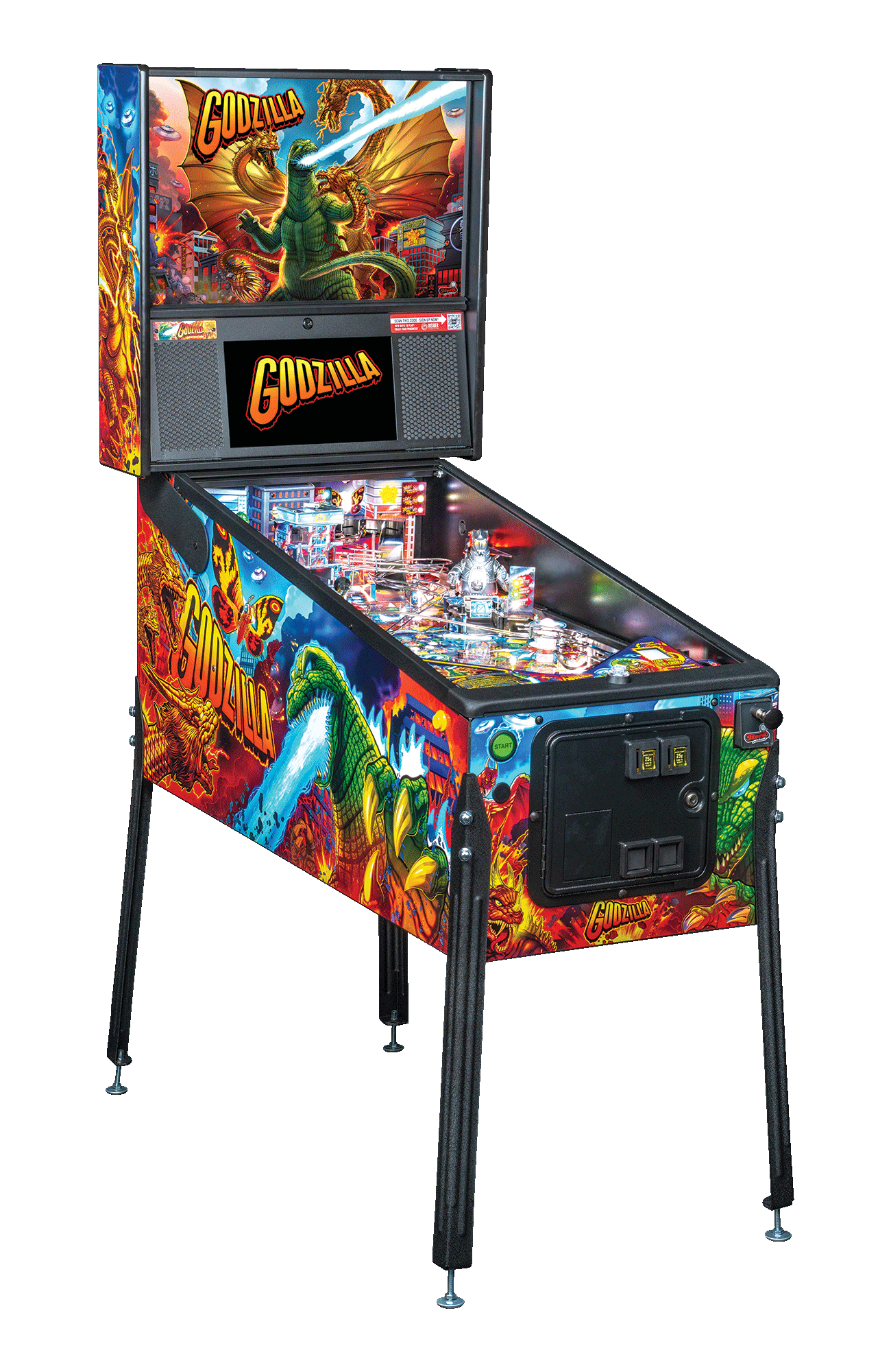 Godzilla Premium Pinball Machine by Stern Pinball
