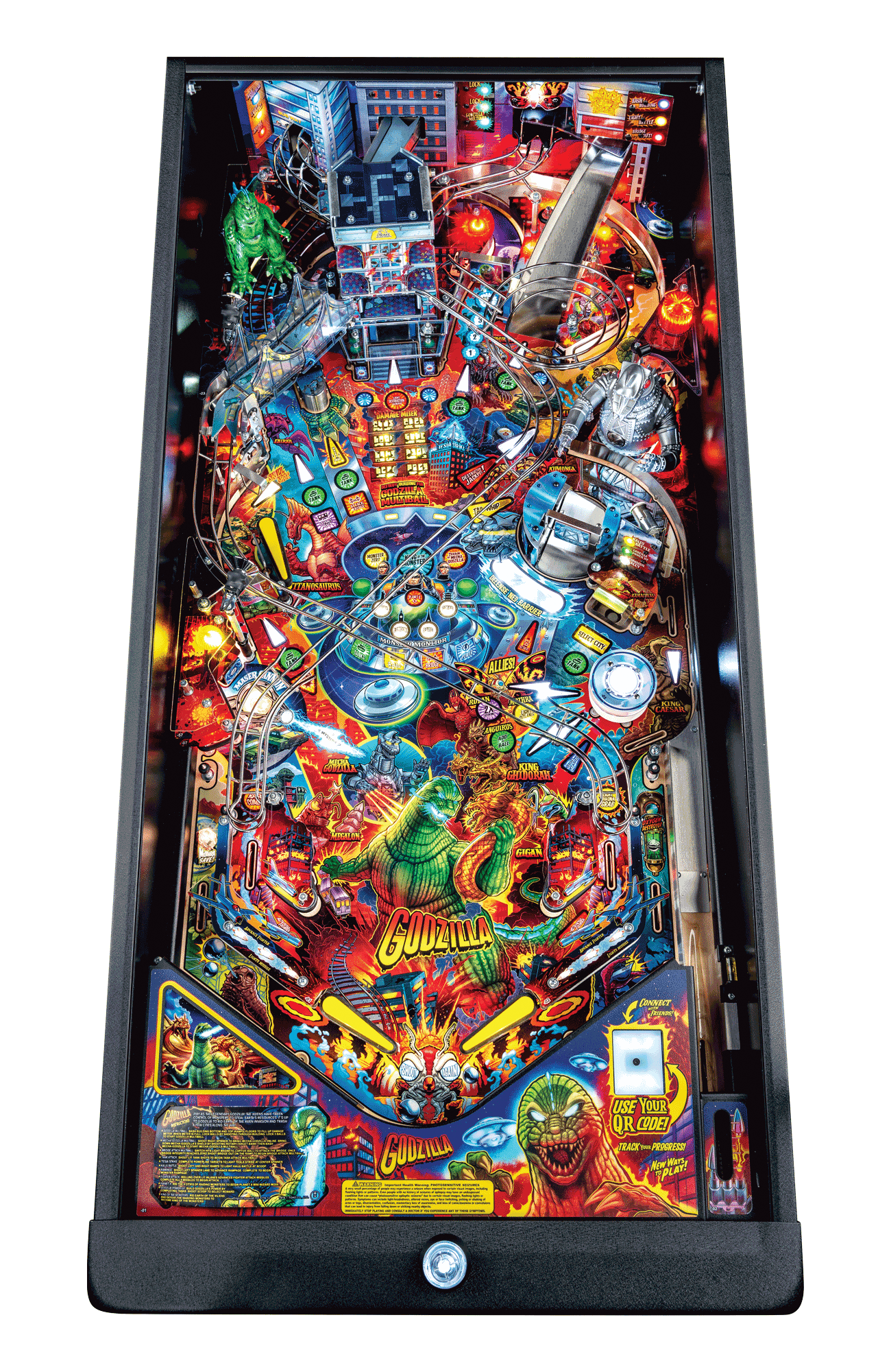 Godzilla Premium Pinball Machine by Stern Pinball