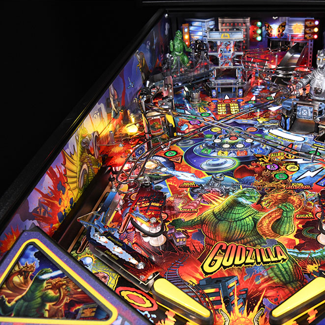 Godzilla Art Blades by Stern Pinball