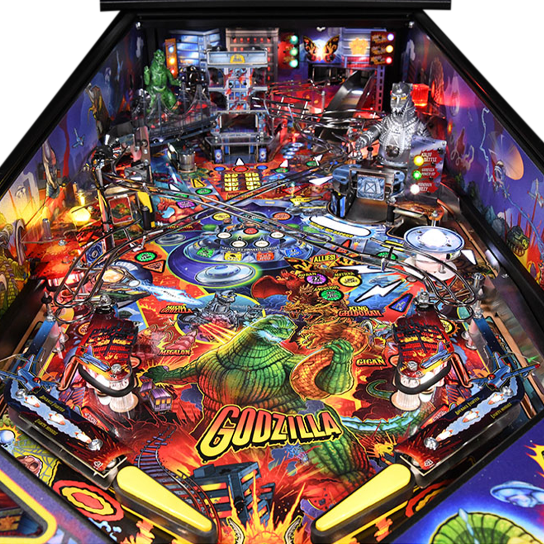 Godzilla Art Blades by Stern Pinball