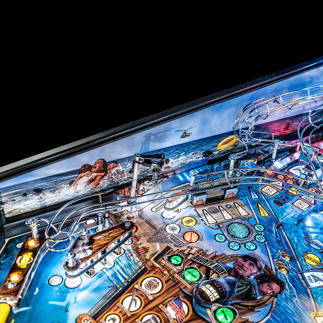 Jaws Inside Art Blades by Stern Pinball