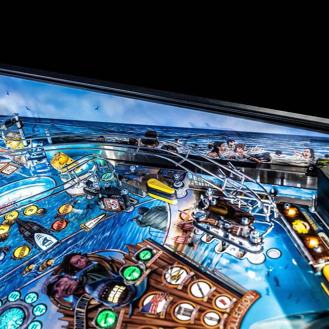 Jaws Inside Art Blades by Stern Pinball