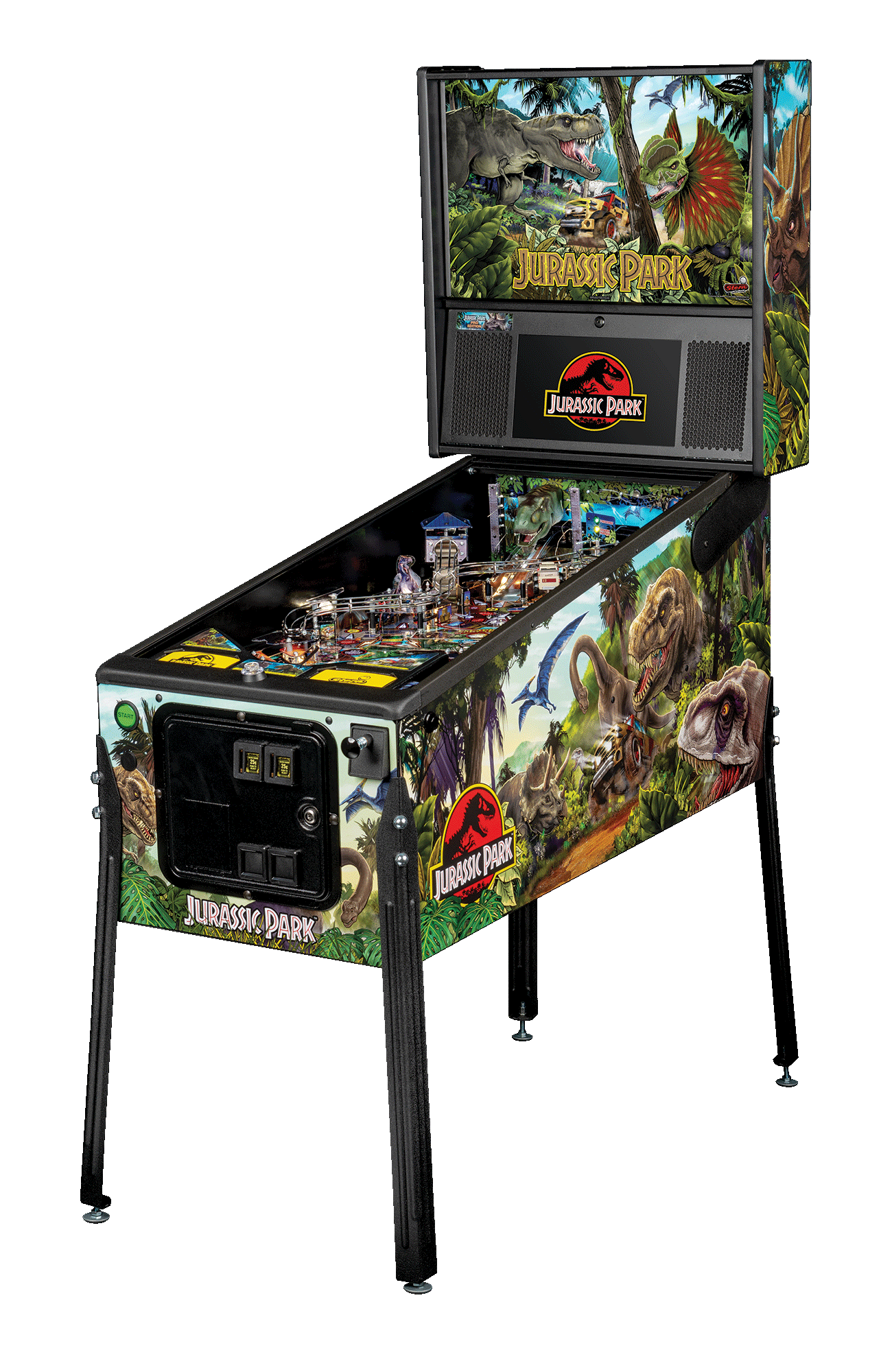 Jurassic Park Pro Pinball Machine by Stern Pinball