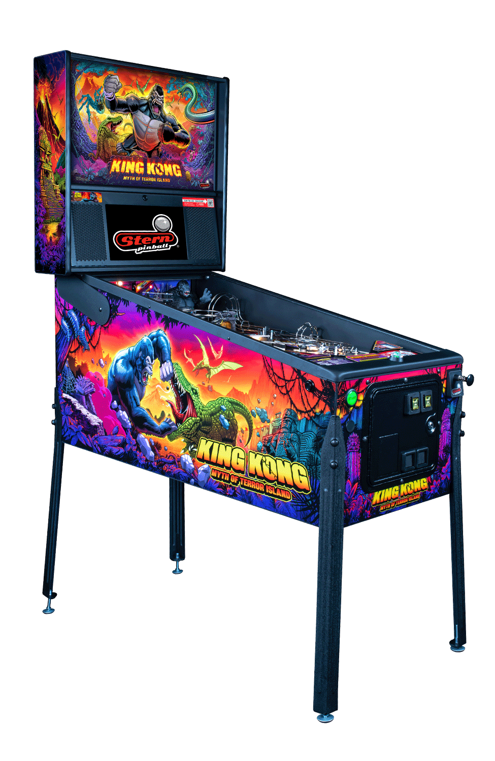 King Kong: Myth of Terror Island Pro Pinball Machine by Stern Pinball