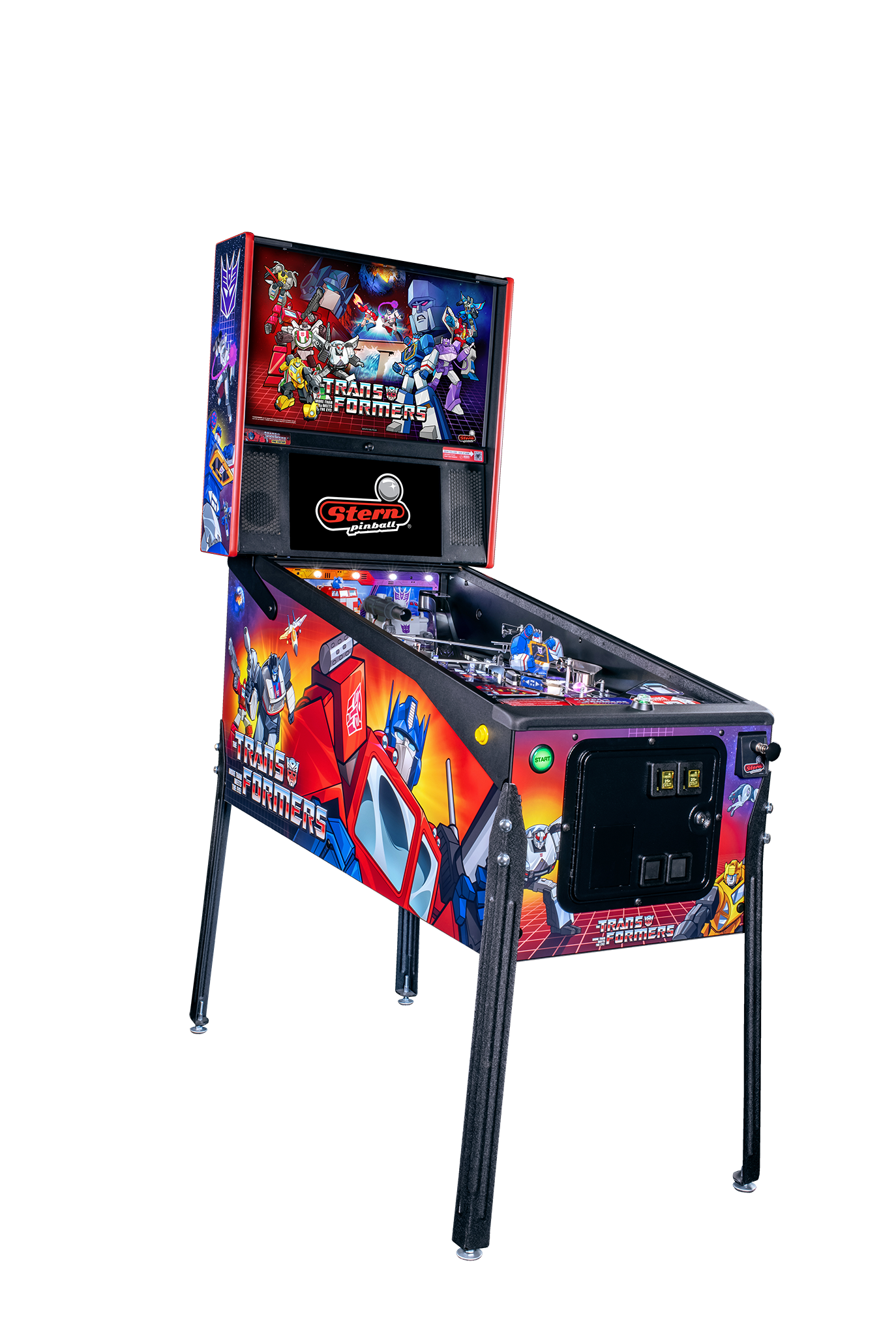 Transformers More Than Meets the Eye Pro Pinball Machine by Stern Pinball