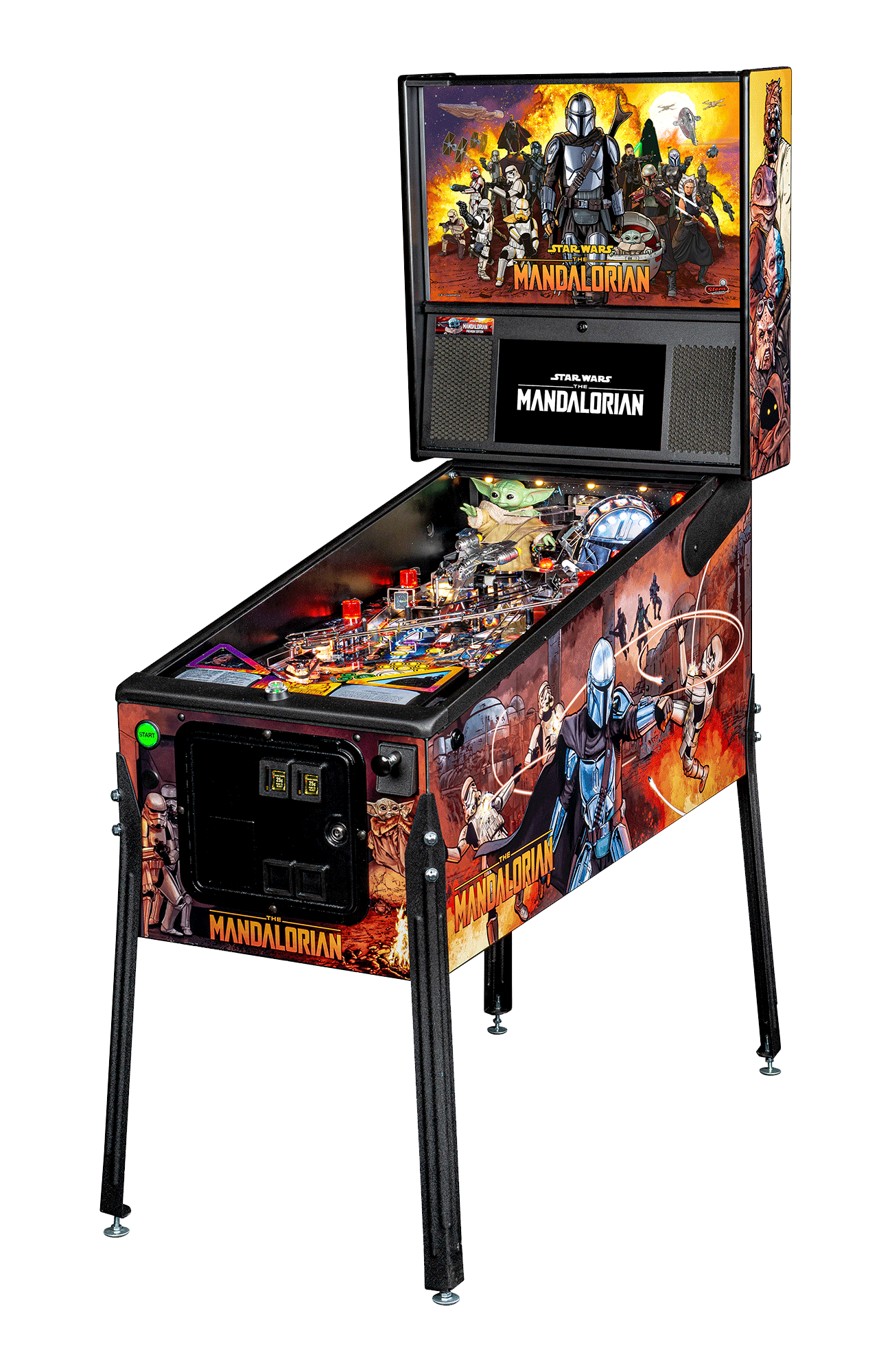Mandalorian Premium Pinball Machine by Stern Pinball