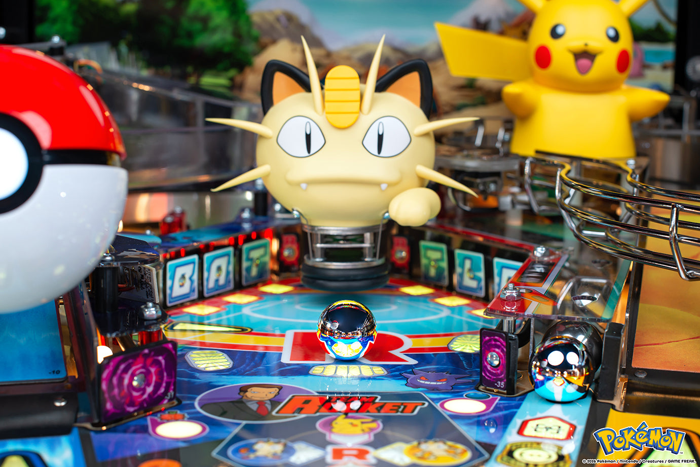 Pokemon Premium Pinball Machine by Stern Pinball