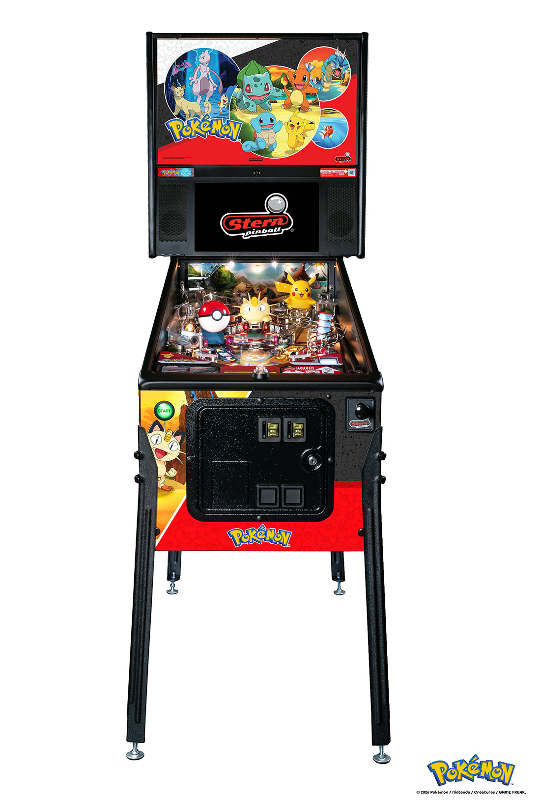 Pokemon Pro Pinball Machine by Stern Pinball