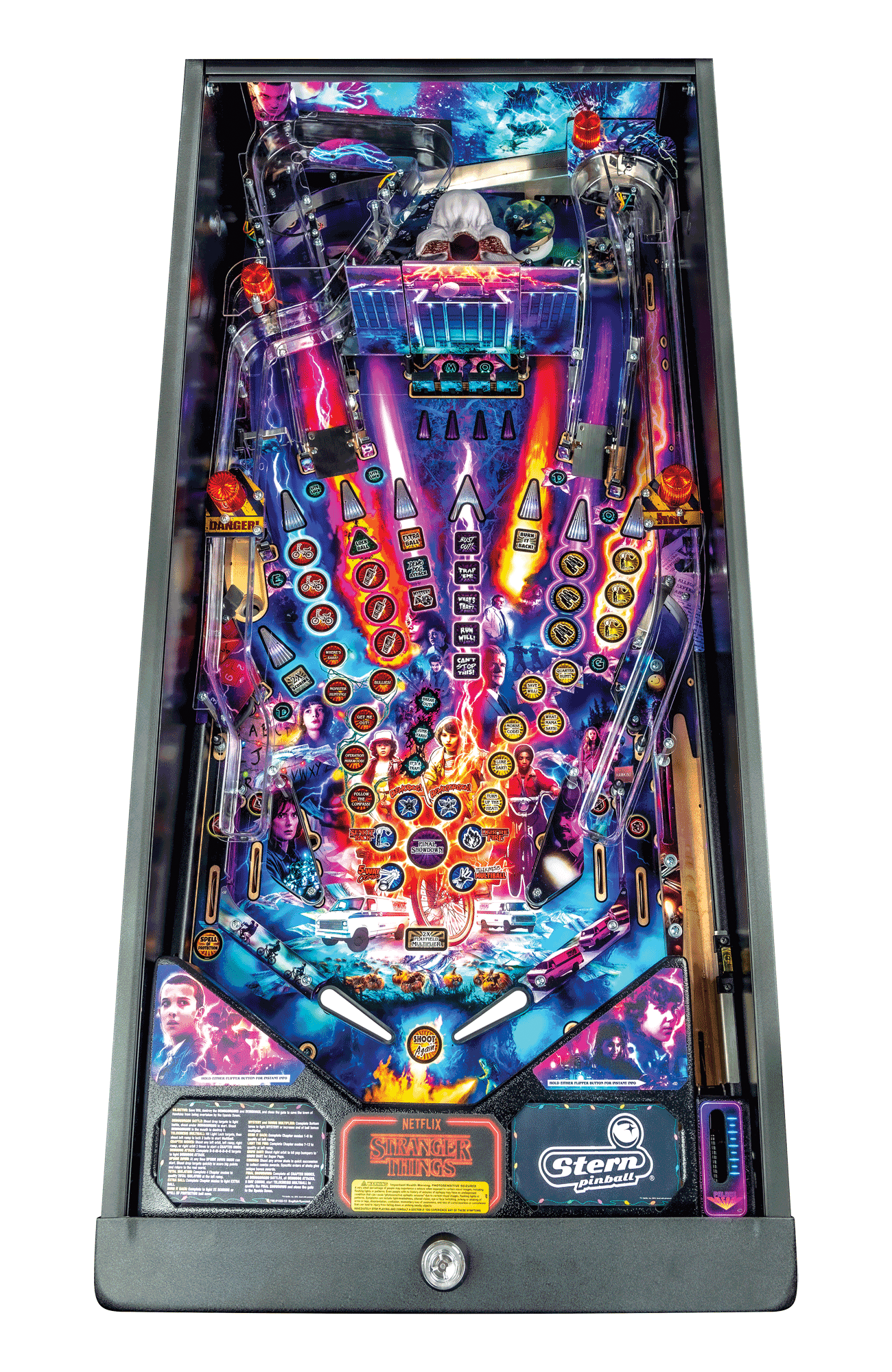 Stranger Things Pro Pinball Machine by Stern Pinball