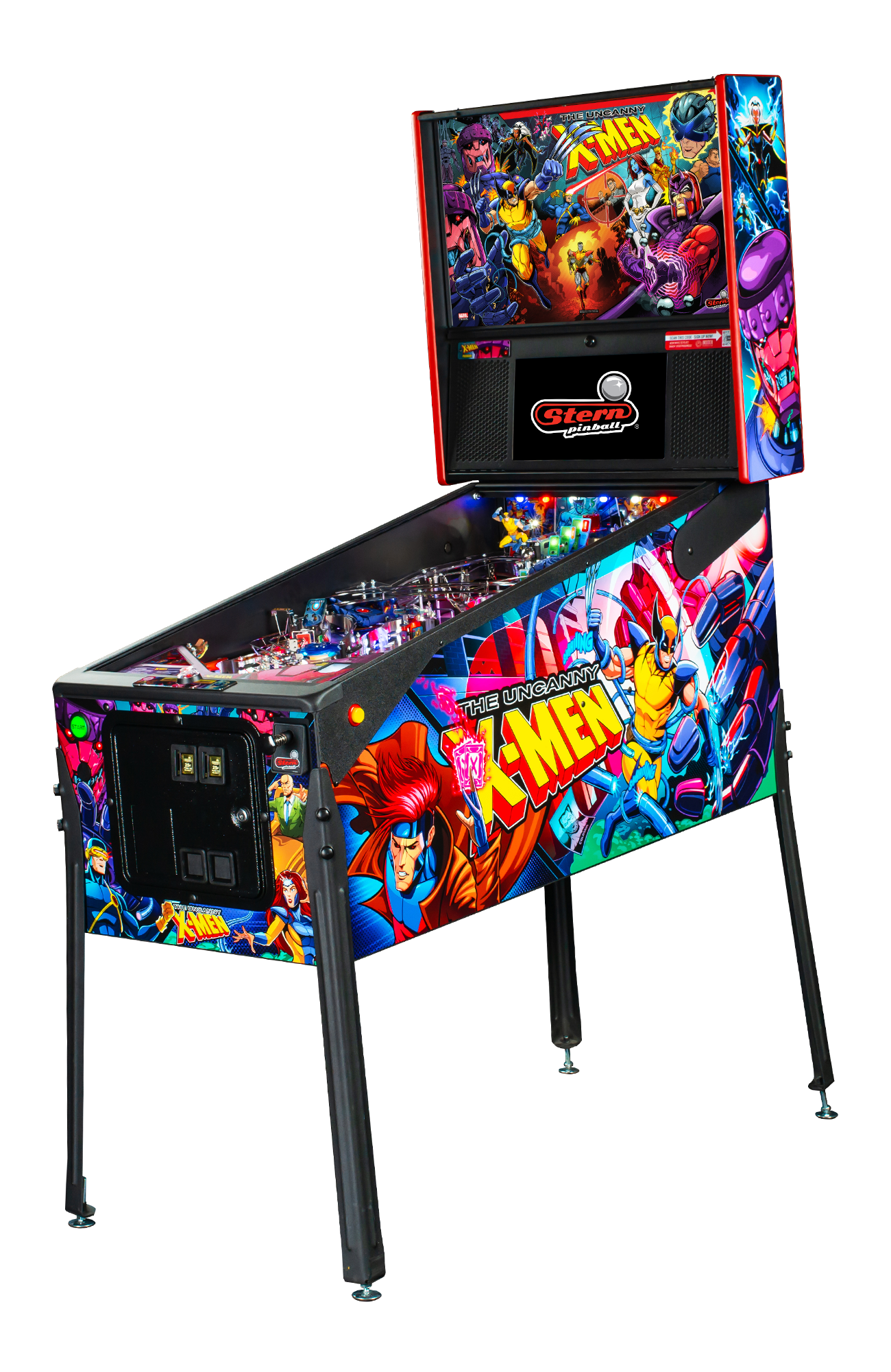 The Uncanny X-Men Pro Pinball Machine by Stern Pinball
