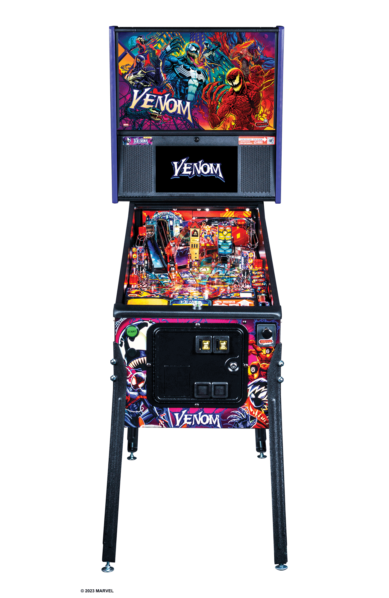 Venom Pro Pinball Machine by Stern Pinball