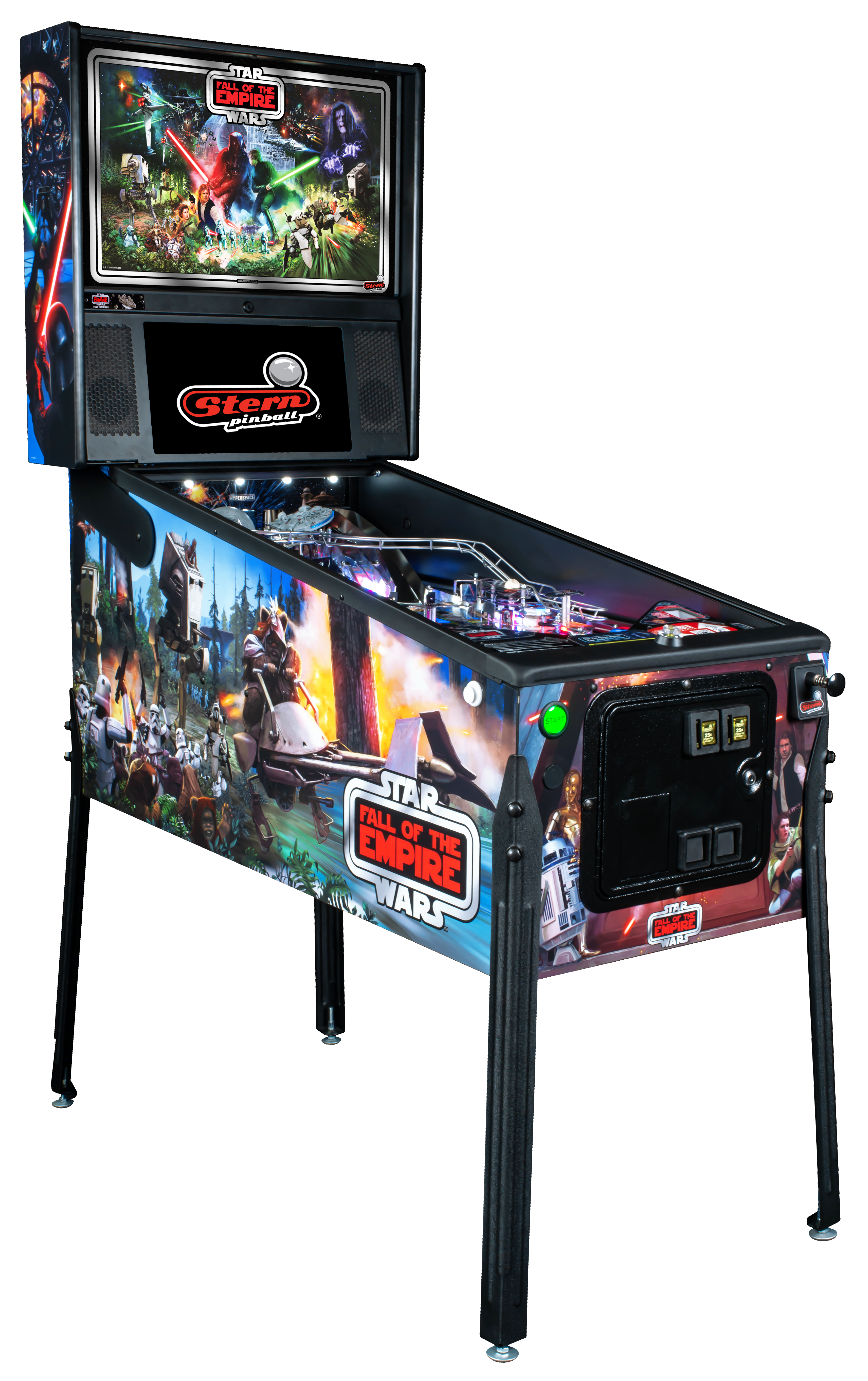 Star Wars: Fall of the Empire Pro Pinball Machine by Stern Pinball