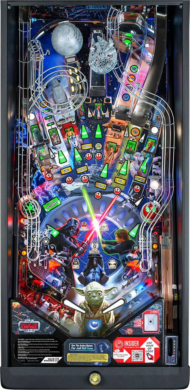 Star Wars: Fall of the Empire Pro Pinball Machine by Stern Pinball