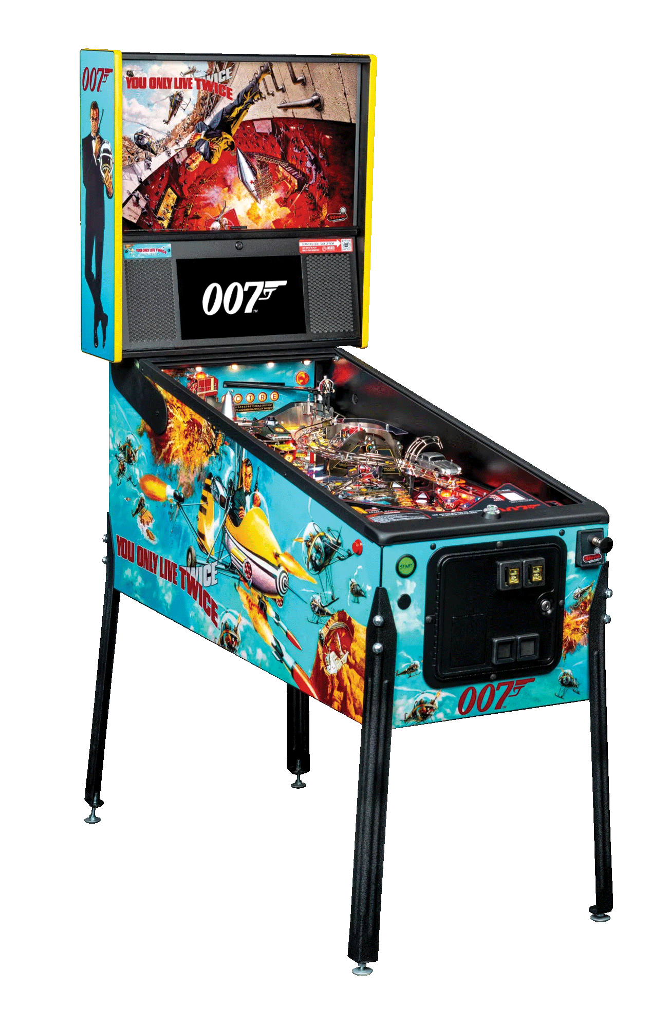 James Bond Premium Pinball Machine by Stern Pinball