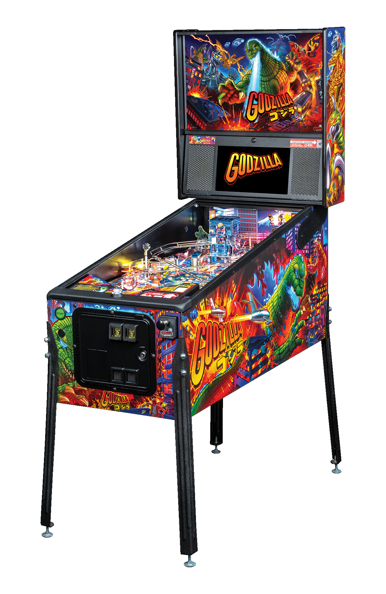 Godzilla Pro Pinball Machine by Stern Pinball