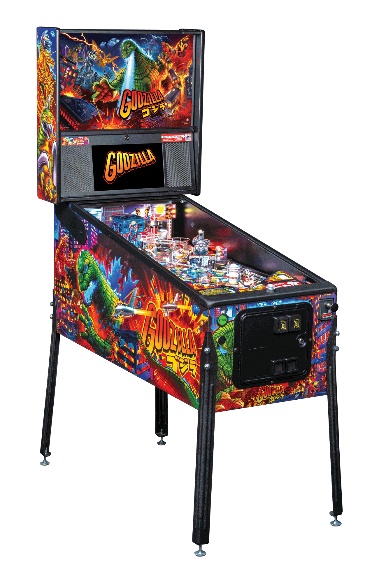 Godzilla Pro Pinball Machine by Stern Pinball