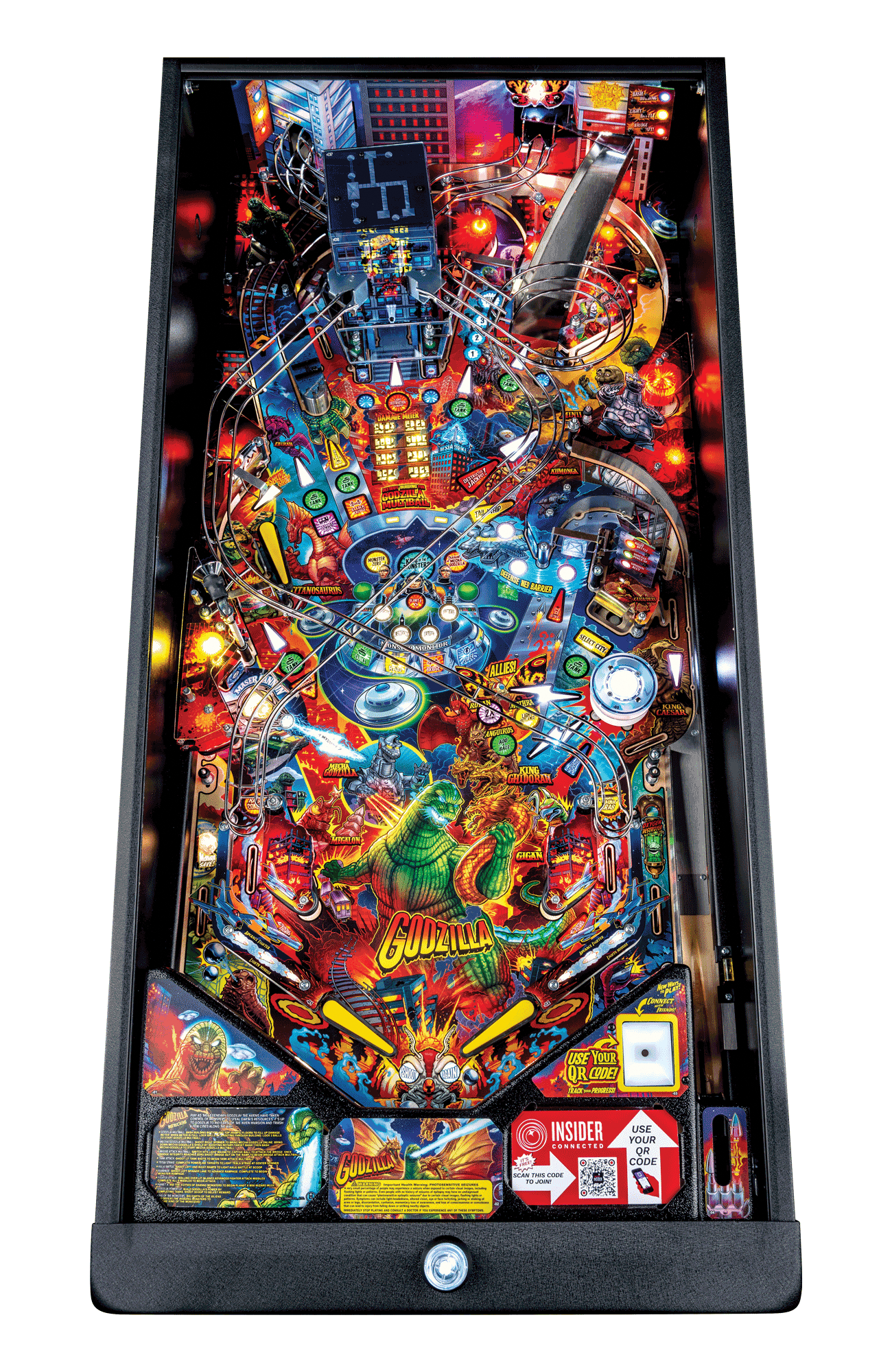 Godzilla Pro Pinball Machine by Stern Pinball