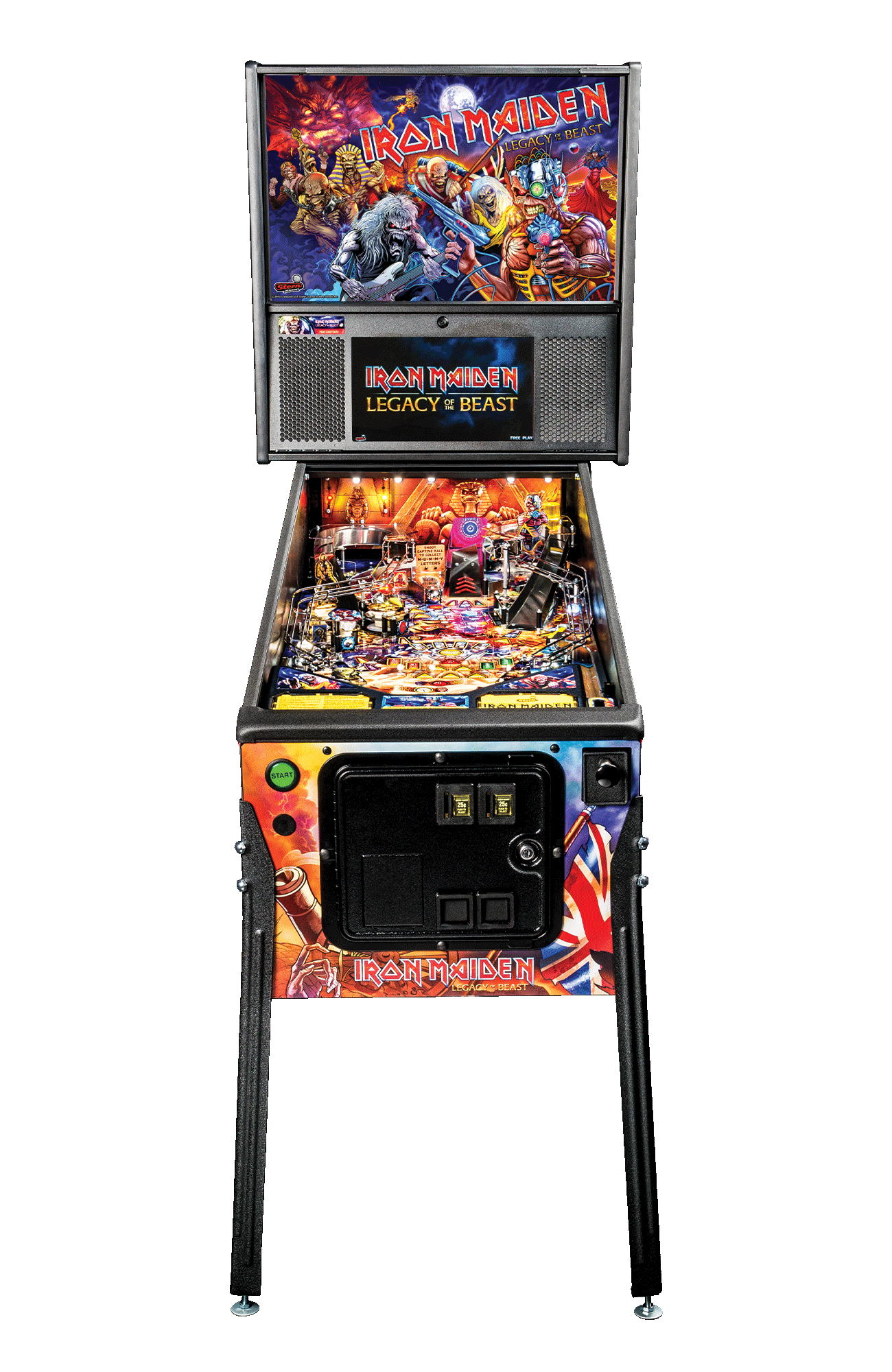 Iron Maiden Pro Pinball Machine by Stern Pinball