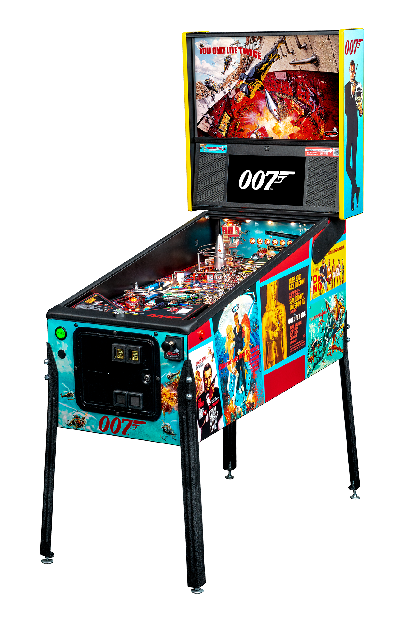 James Bond Premium Pinball Machine by Stern Pinball