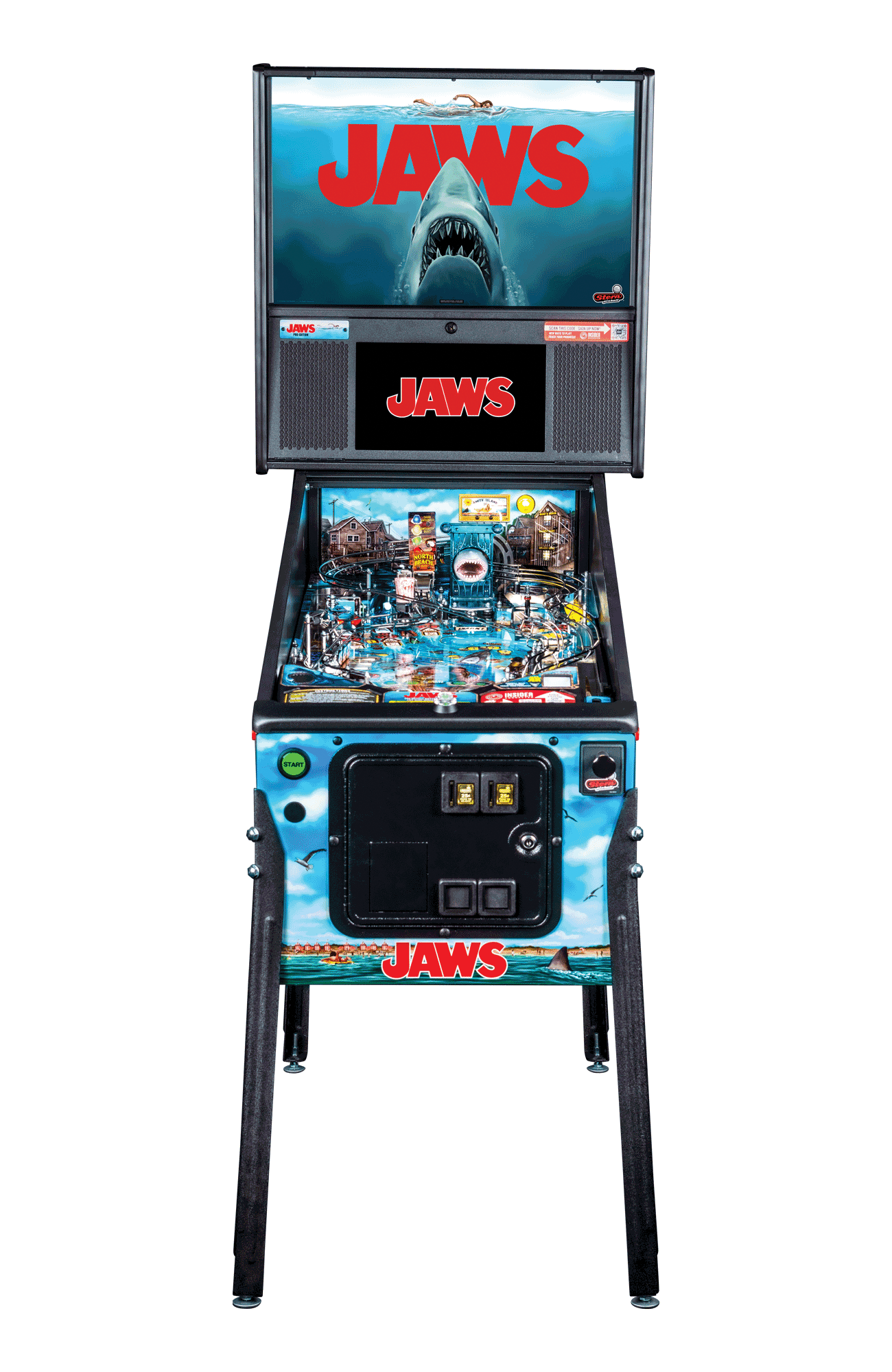 Jaws Pro Pinball Machine by Stern Pinball