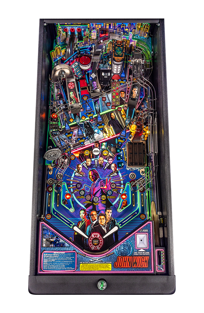 John Wick Premium Pinball Machine by Stern Pinball