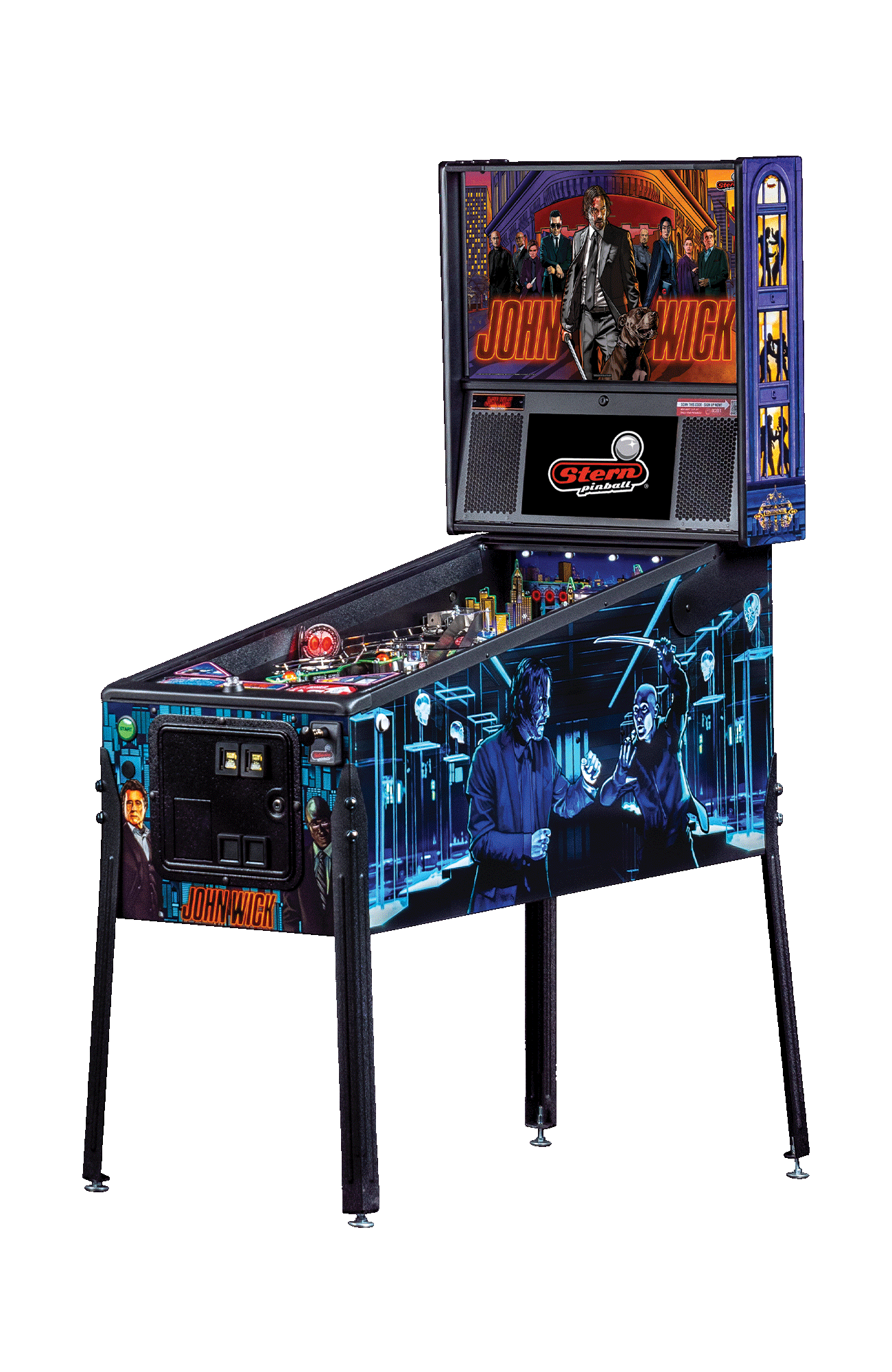 John Wick Pro Pinball Machine by Stern Pinball