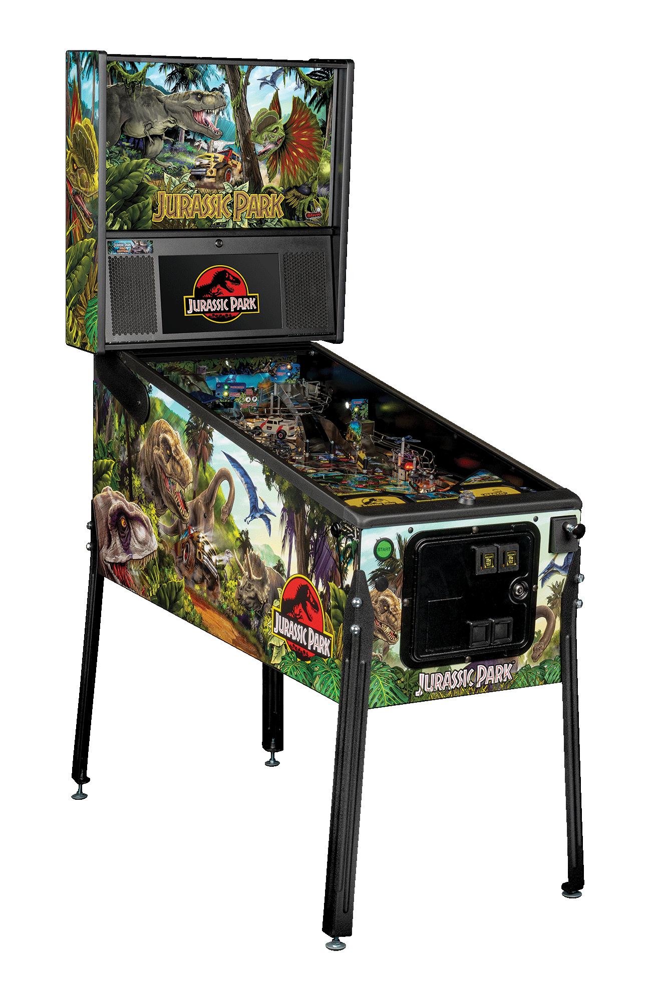 Jurassic Park Pro Pinball Machine by Stern Pinball