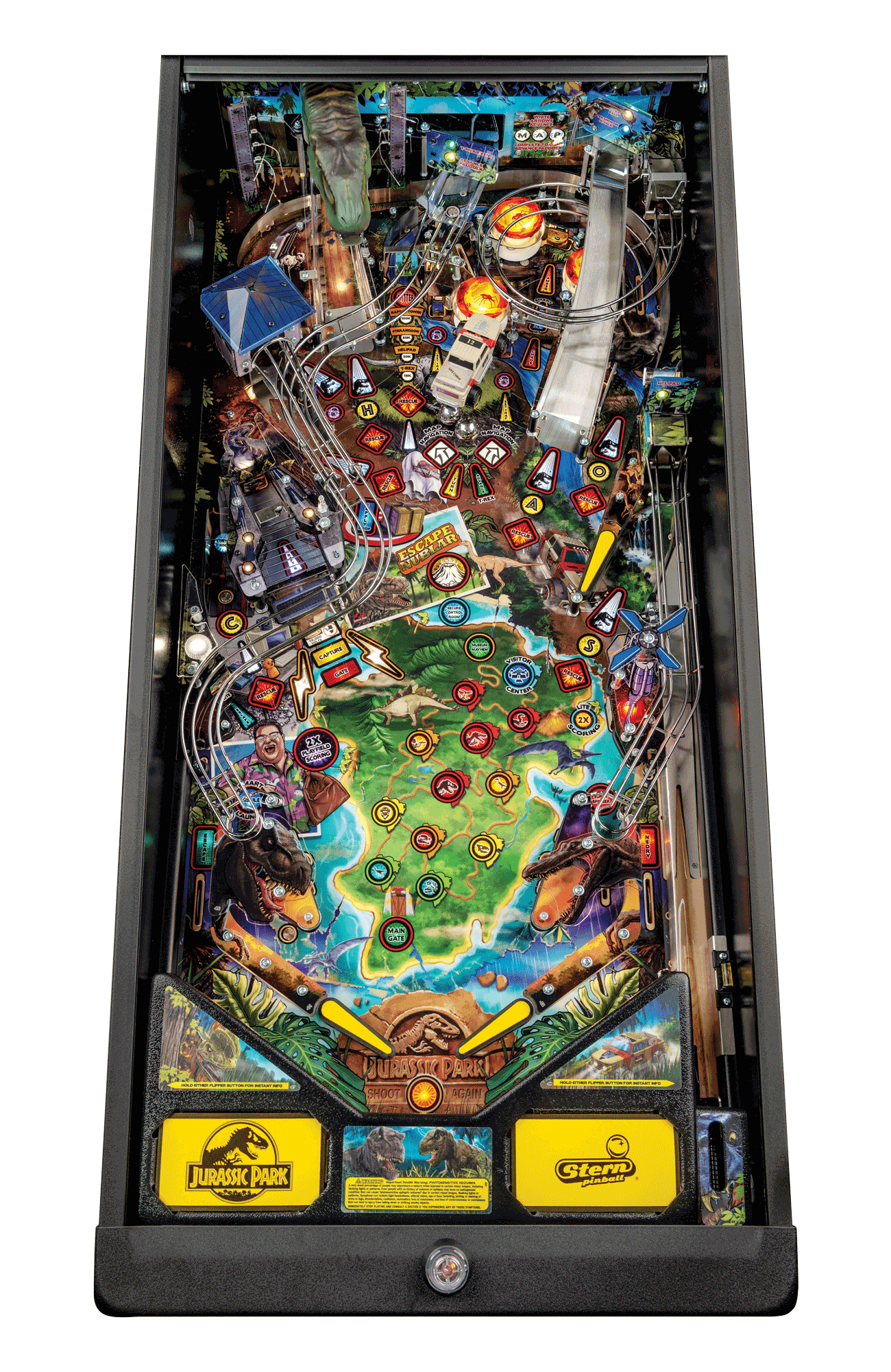 Jurassic Park Pro Pinball Machine by Stern Pinball