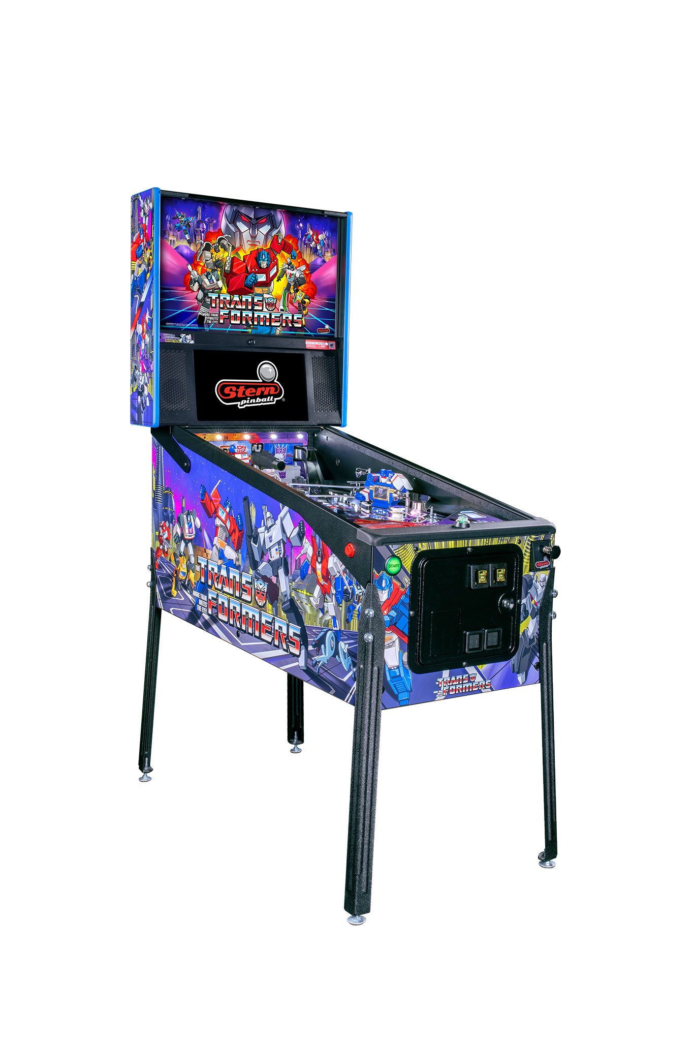 Transformers More Than Meets the Eye Premium Pinball Machine by Stern Pinball