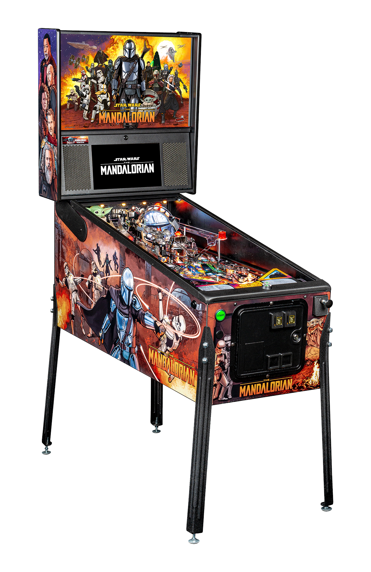 Mandalorian Premium Pinball Machine by Stern Pinball