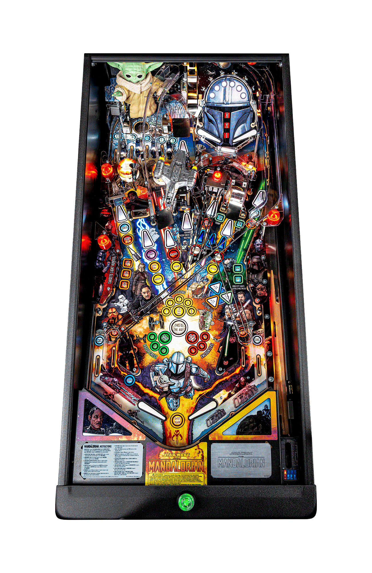 Mandalorian Premium Pinball Machine by Stern Pinball