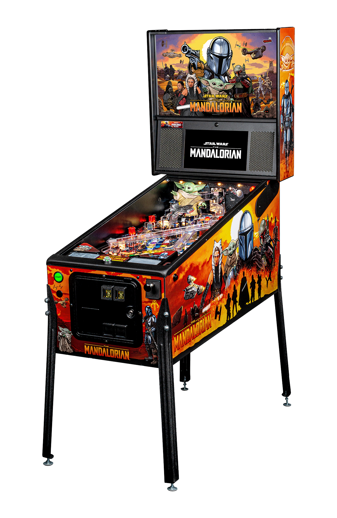 Mandalorian Pro Pinball Machine by Stern Pinball