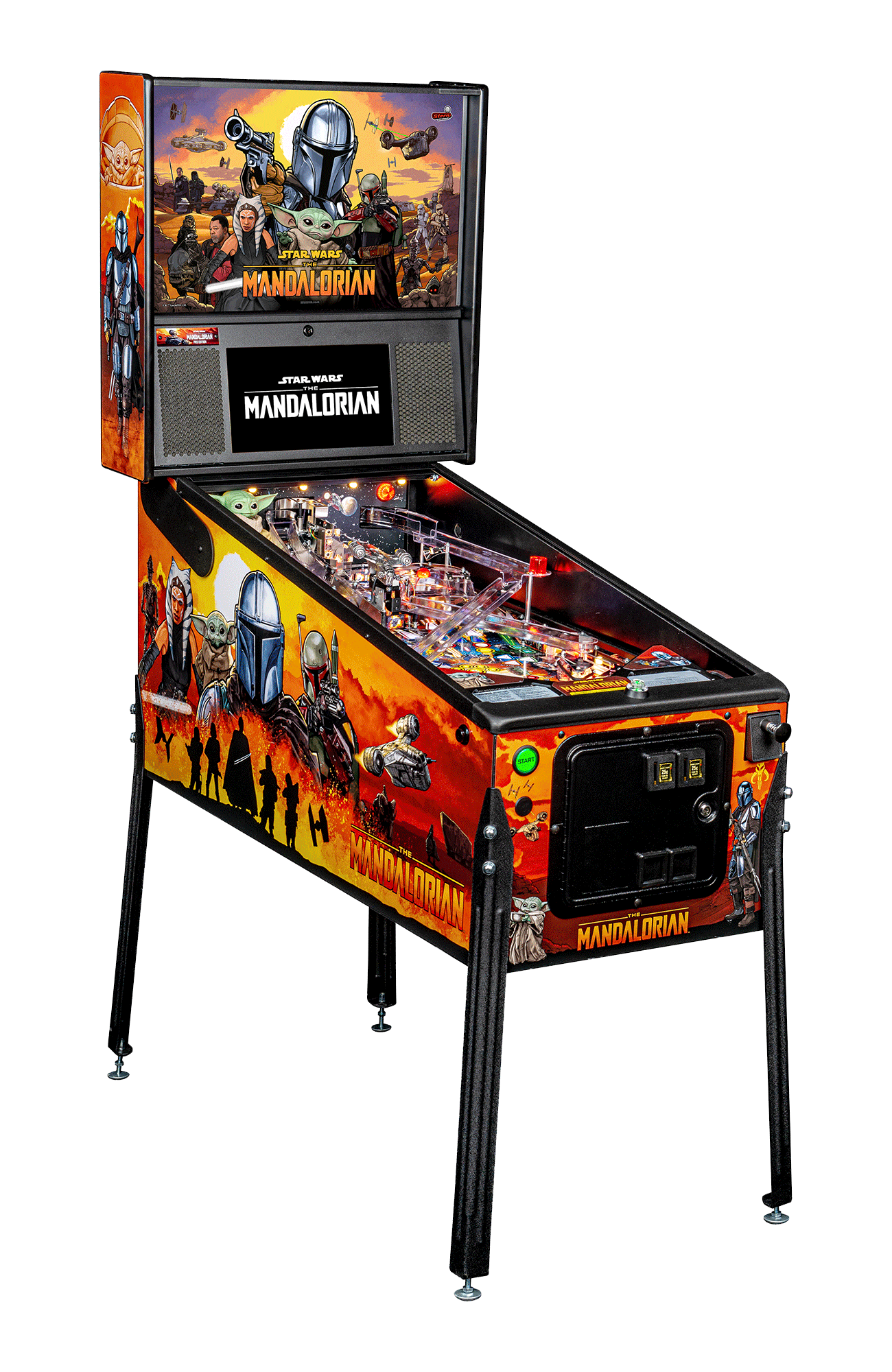 Mandalorian Pro Pinball Machine by Stern Pinball