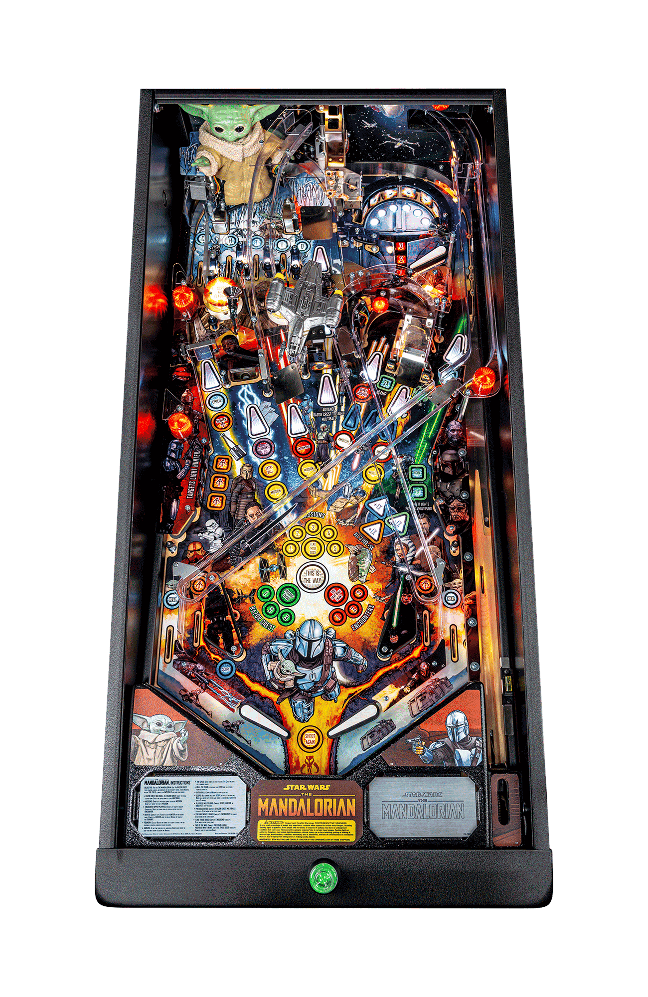 Mandalorian Pro Pinball Machine by Stern Pinball