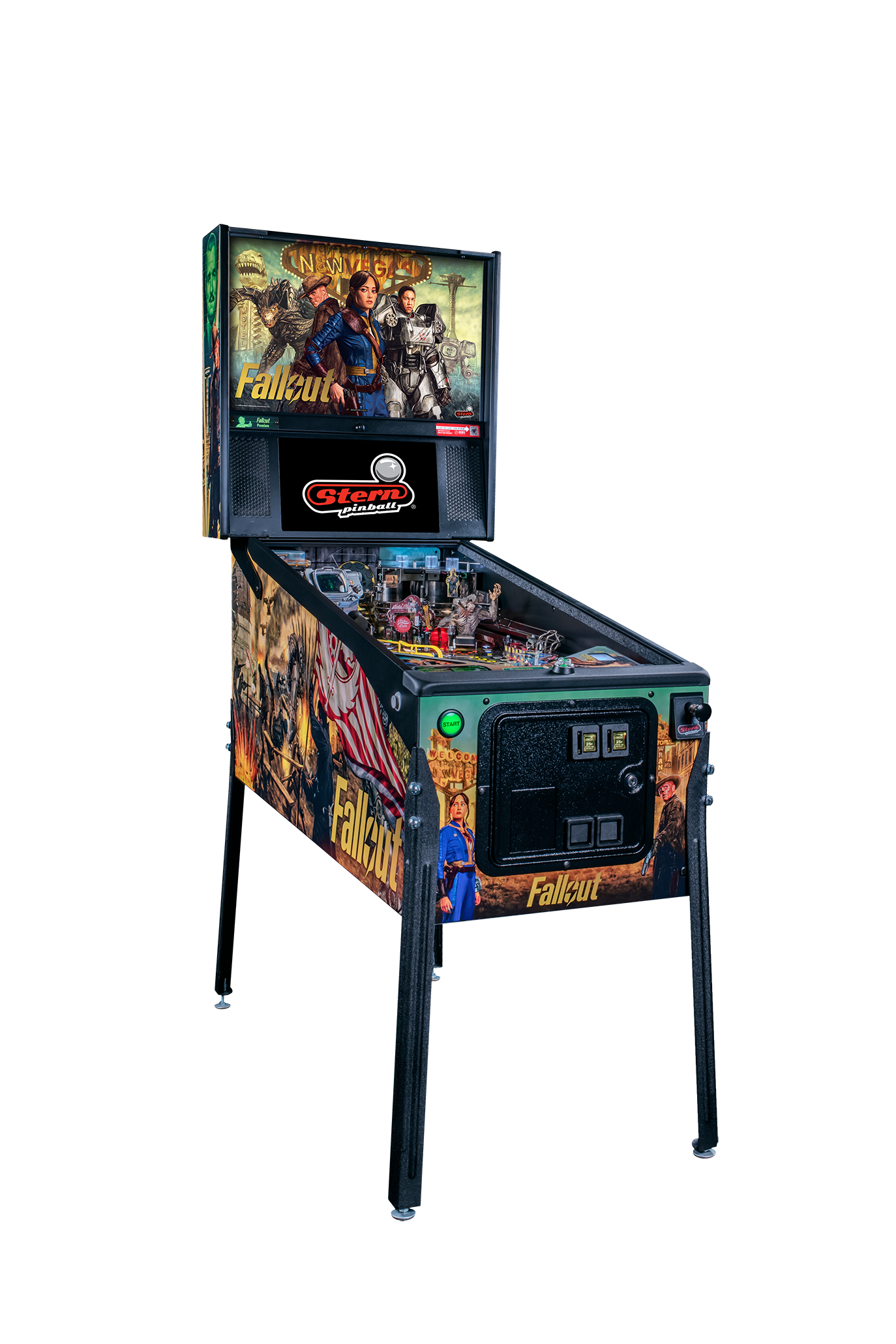Fallout Premium Pinball Machine by Stern Pinball