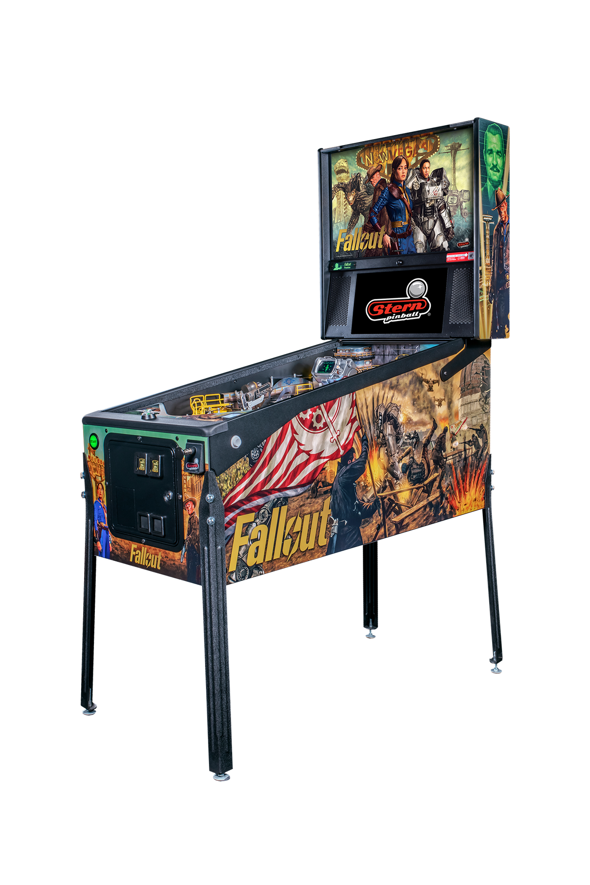 Fallout Premium Pinball Machine by Stern Pinball