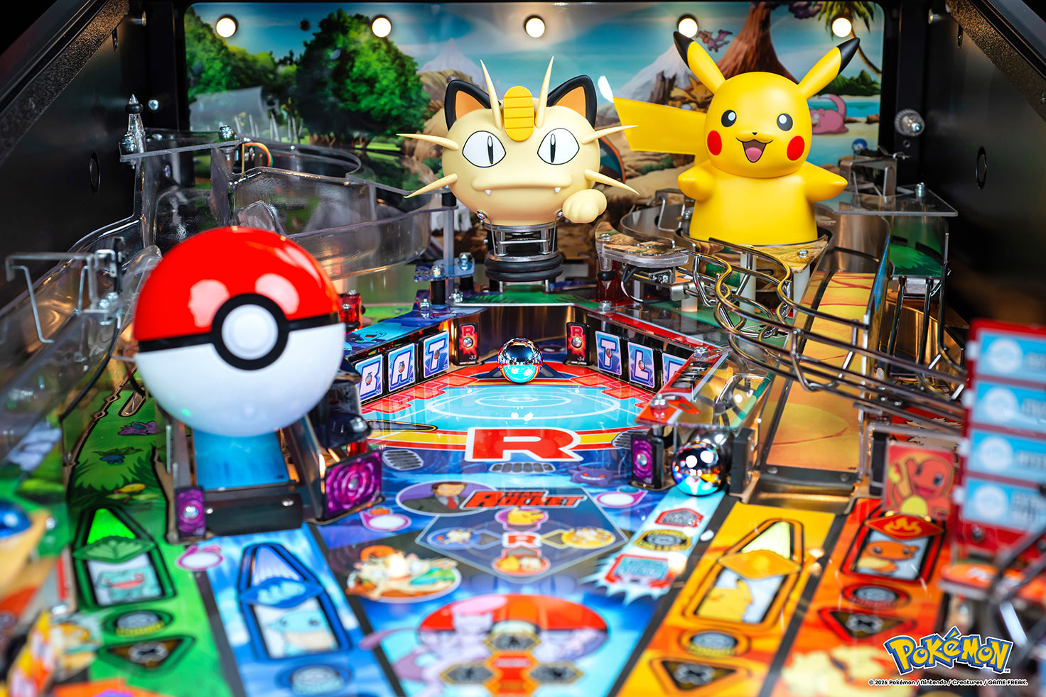 Pokemon Pro Pinball Machine by Stern Pinball