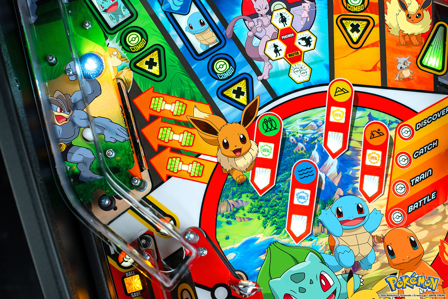 Pokemon Pro Pinball Machine by Stern Pinball