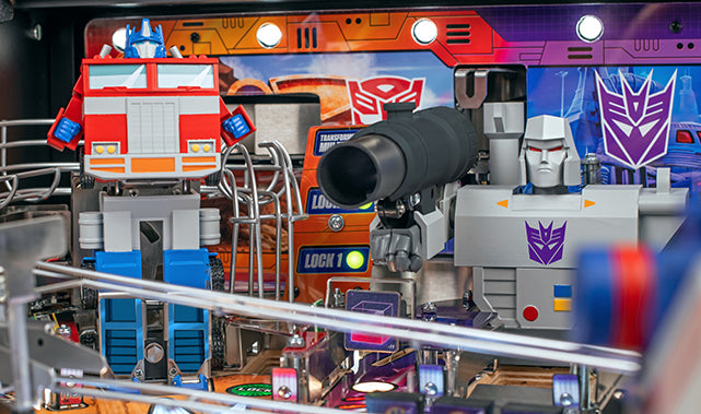 Transformers More Than Meets the Eye Premium Pinball Machine by Stern Pinball