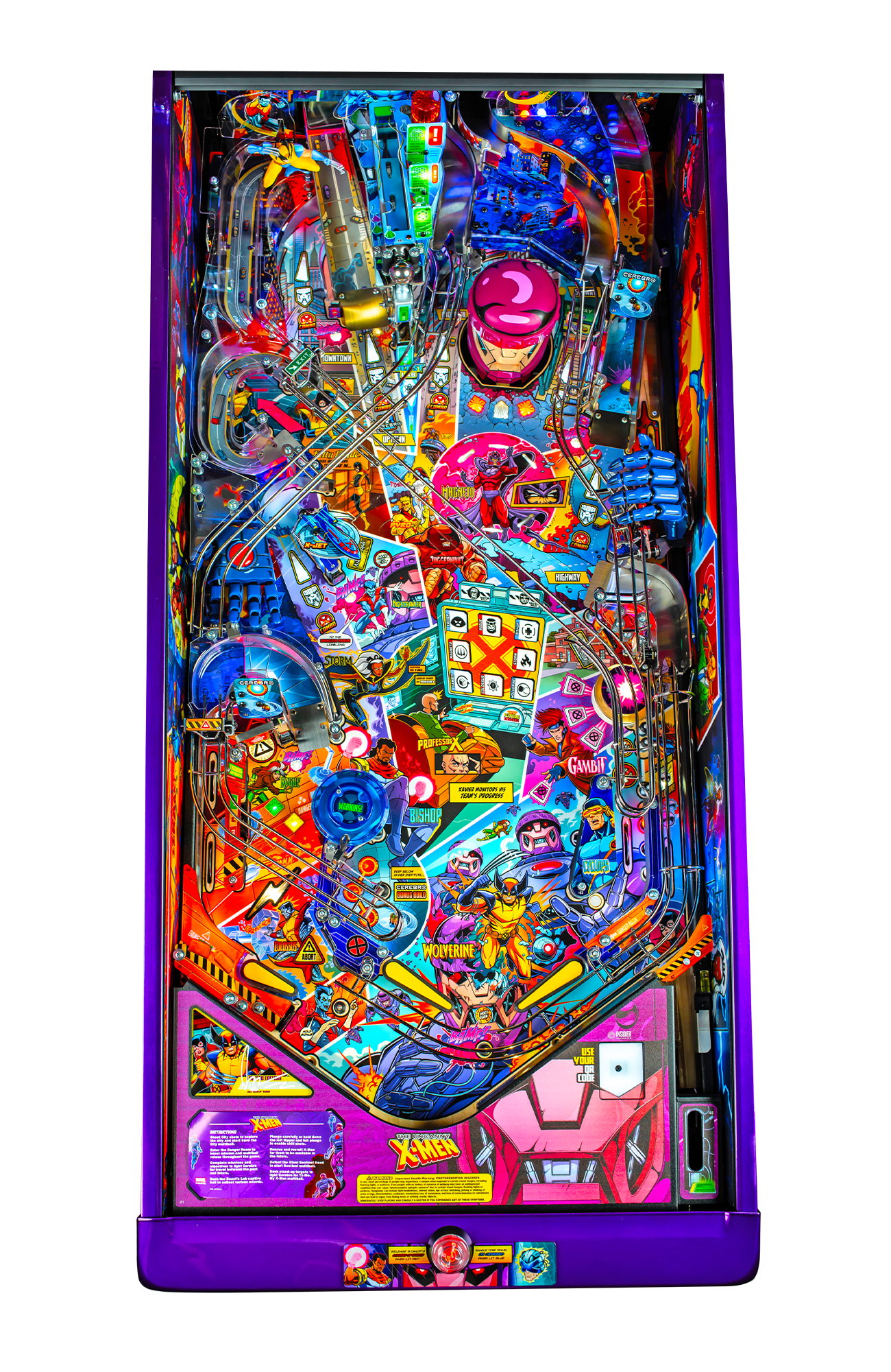 The Uncanny X-Men Pinball Limited Edition Machine by Stern Pinball