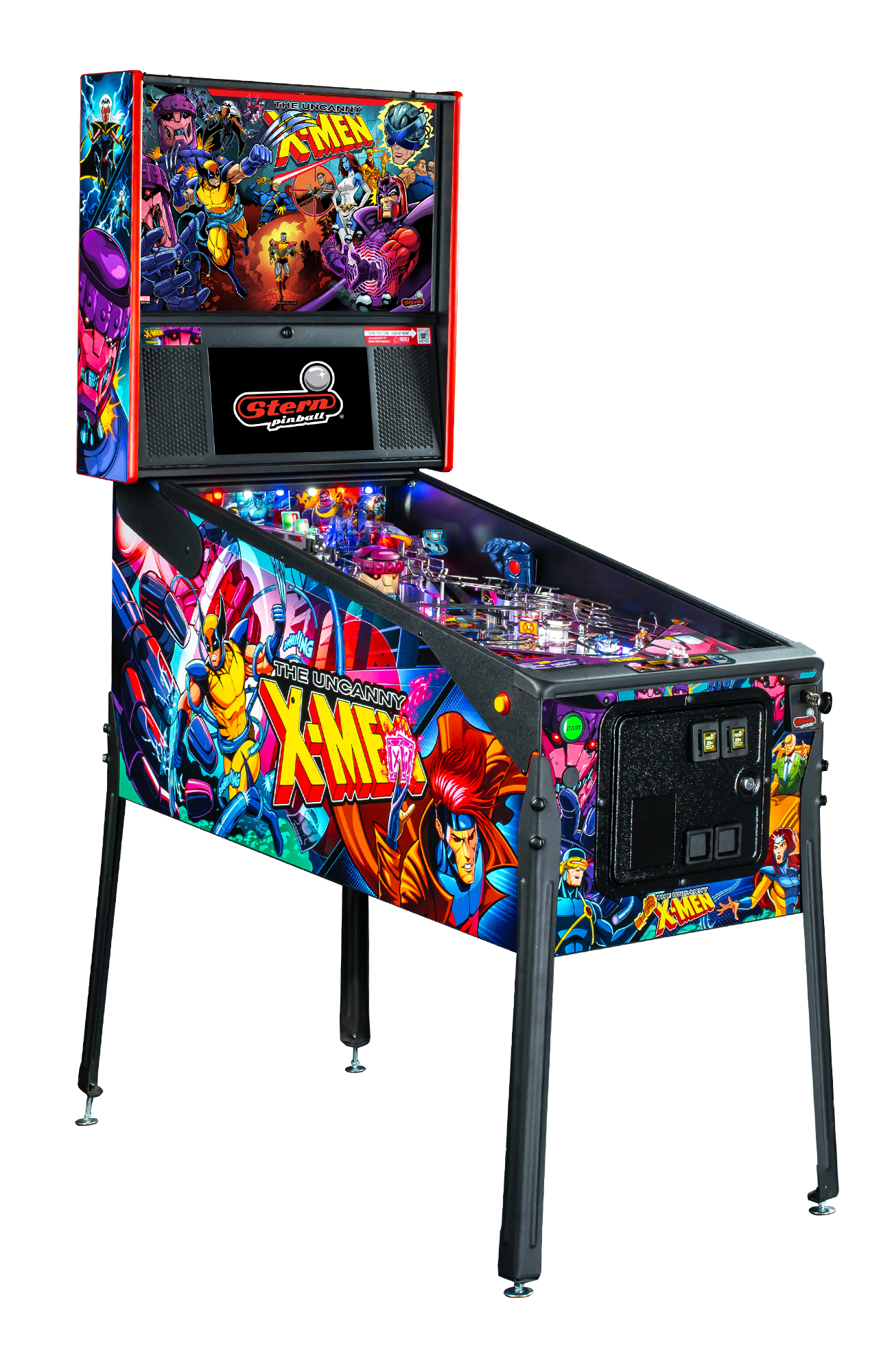 The Uncanny X-Men Premium Pinball Machine by Stern Pinball