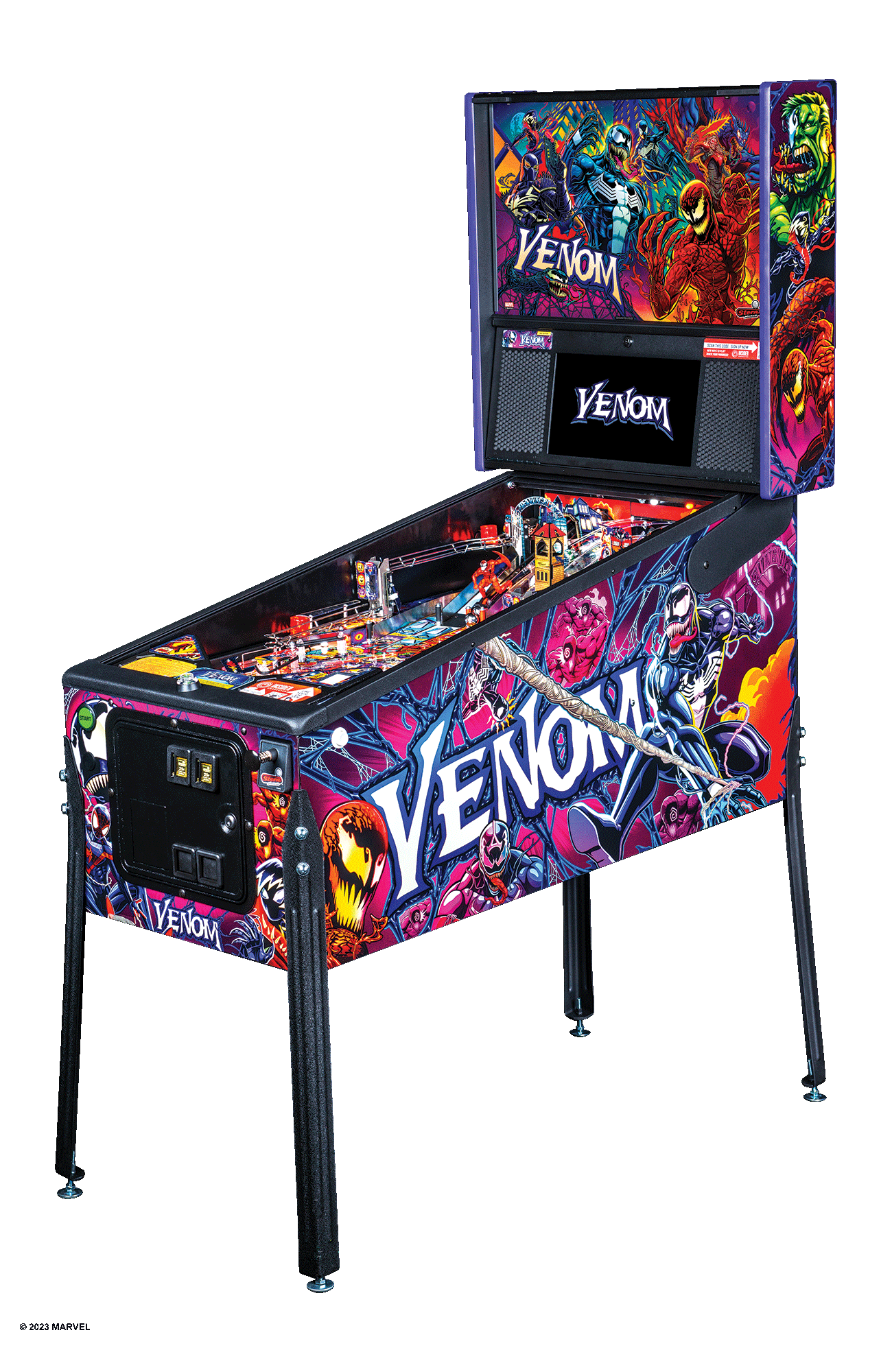 Venom Pro Pinball Machine by Stern Pinball