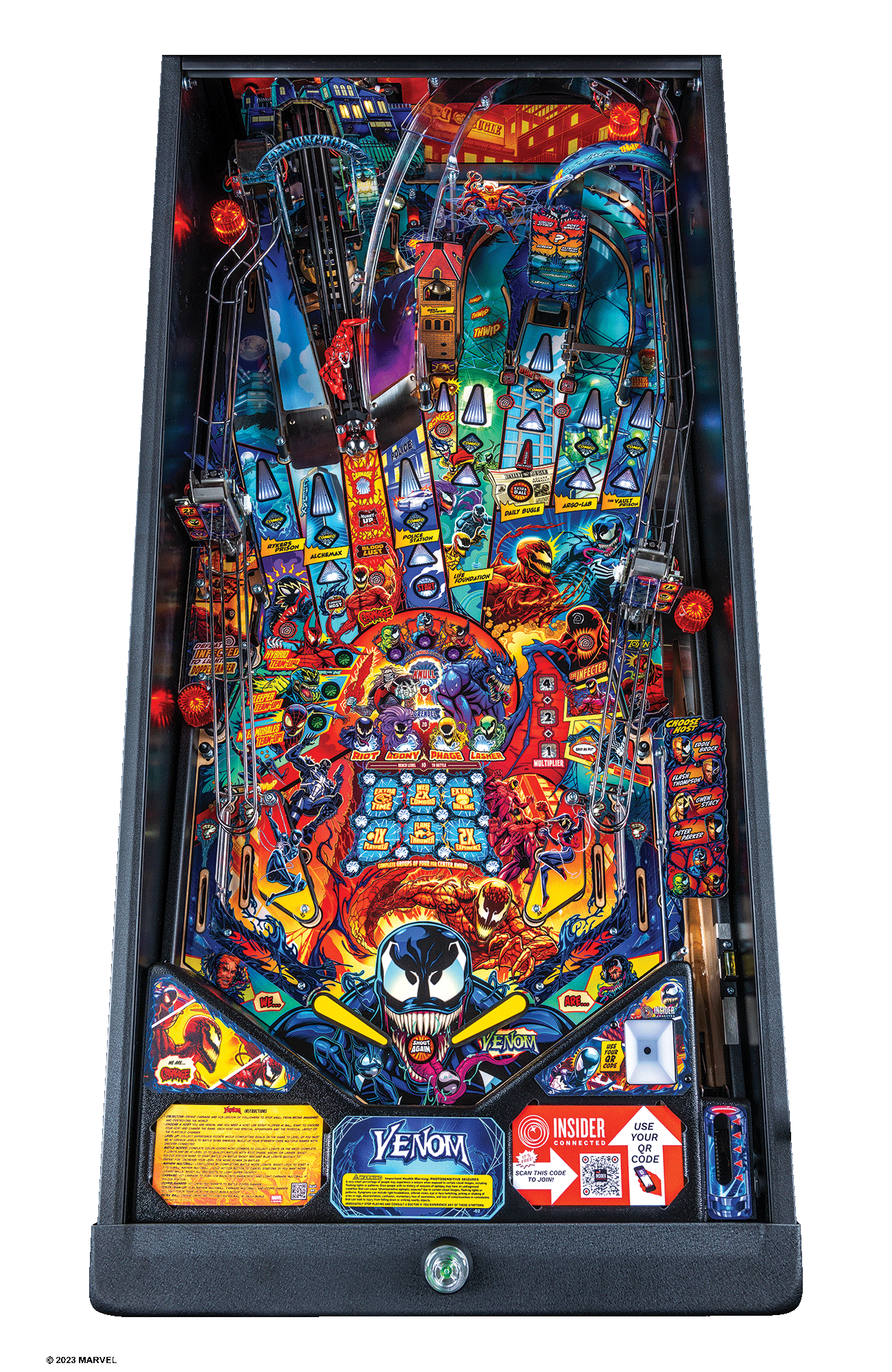 Venom Pro Pinball Machine by Stern Pinball