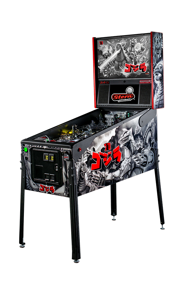 Godzilla 70th Anniversary Premium Pinball Machine by Stern